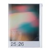 MARK'S 2025/26 Taschenkalender, A5 Gradient // Black: Von September 2025