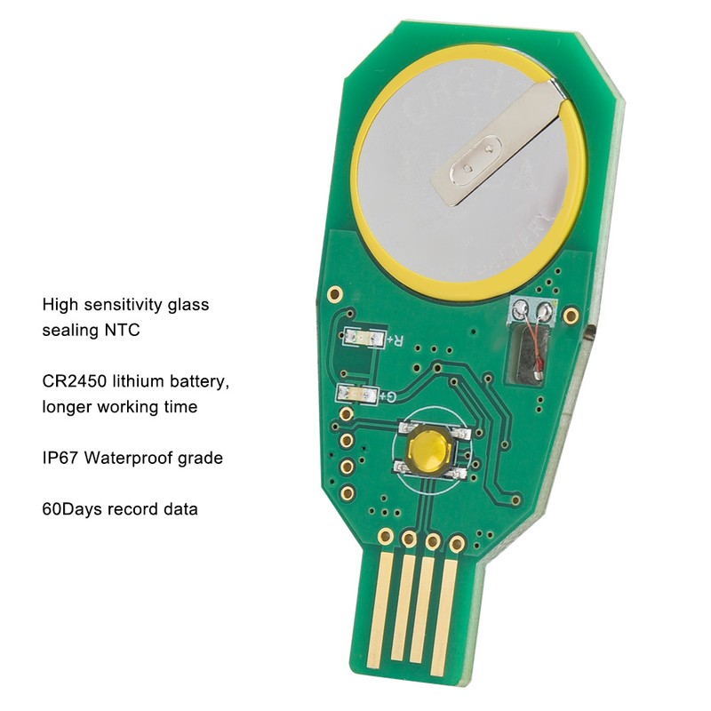 DTU-1706 Gen2 Cold Chain Temperature Recorder Waterproof USB Thermometer 60