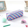 DUORUIMI Rainbow Pencil Case Pen Case Large Capacity Glitter Office