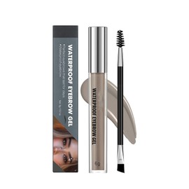 Waterproof Eyebrow Gel, Quick Drying Long-Lasting Eyebrow Gel for Natural Looking Brows, Easy Application for All Skin Types, Smudge-Proof Formula (B4)