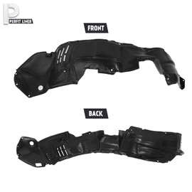 Perfit Liner Front Right Passenger Side Fender Liner Inner Panel Splash Shield Compatible With 2004-2009 LEXUS RX330 RX350 Fits LX1249101 5380548040