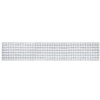 Mikasa Cotton and Linen Table Runner, White Check Table Runner,