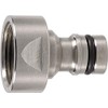 Geka IG G3/4" Tap Plug, Silver, 48x28x28 cm