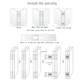 Stainless Steel Hidden Cross Hinge, 19 x 95mm Invisible Folding Door Concealed Cross Hinge, Cabinet Cupboard Wooden Door Hinge, 2 Pcs