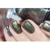 ILNP Caesar - Deep Olive Holographic Metallic Nail Polish