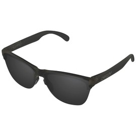 LenzReborn Polarised Lens Replacement Compatible with Oakley Frogskins Lite OO9374 Sunglasses - Other Options, Dark Black - Polarized