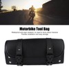 Motorbike Roll Saddlebags 2 Strap Buckle Closure Waterproof 2 Strap
