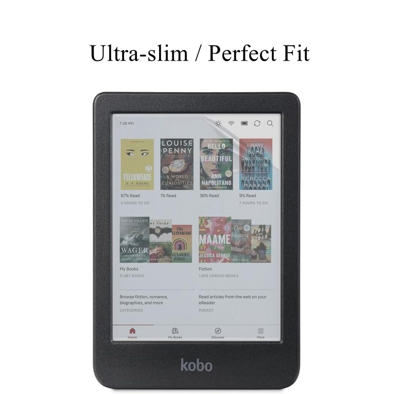 Stianiiie (3 Pack Screen Protector for Kobo Clara Colour/Clara BW/Clara