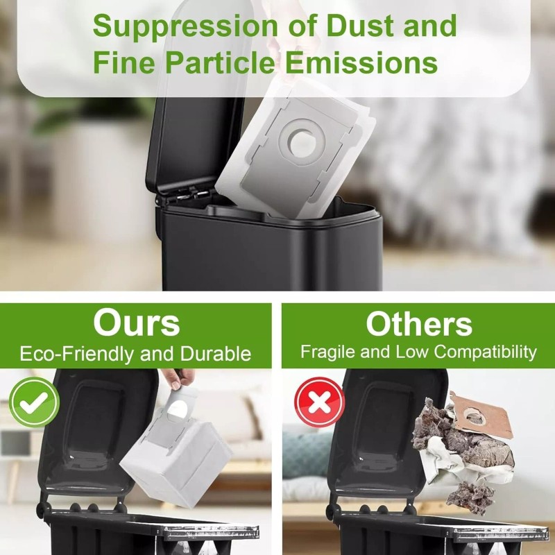 For iRobot 20 Pack Replacement Roomba Vacuum Bags, Compatible with