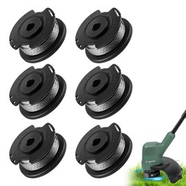 Wohlstand Pack of 6 Thread Spool Replacement, Nylon Replacement Spool, Grass Trimmer Thread Spool, Replacement Spool Compatible with Bosc, Pro Bosch Art 23 SL 26 SL EasyGrassCut 18 23
