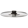 Ibili Cover Prisma 22-26 cm of Stainless Steel, Silver