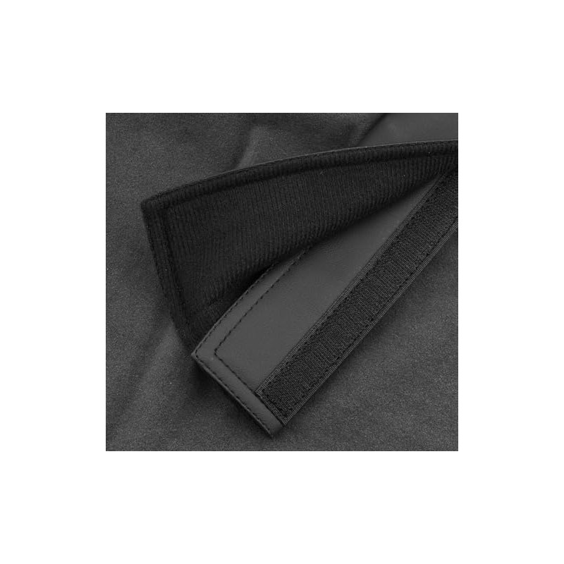 Dotesy 2PCS Cute Bow Leather Car Seat Belt Cover Pads,