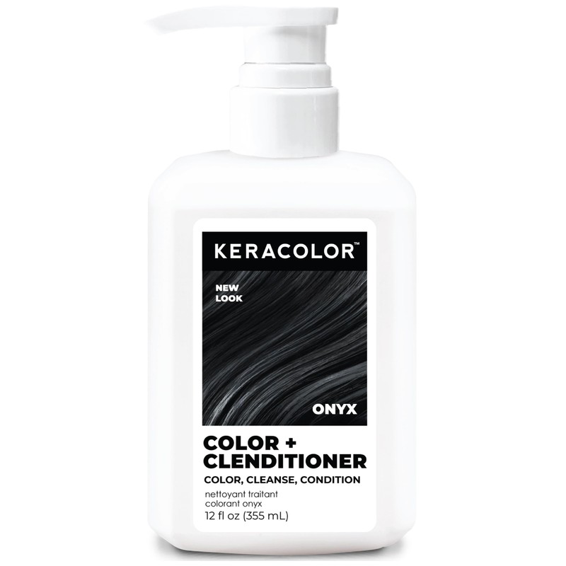 Keracolor Clenditioner ONYX Hair Dye - Semi Permanent Hair Color