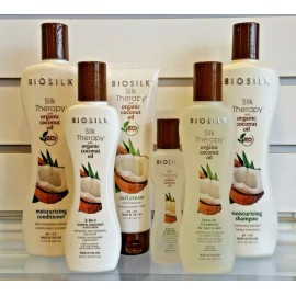 Farouk Biosilk Silk Therapy with Organic Coconut Oil Product "Full Range" - 5.64 oz Oil Treatment-Buy 1