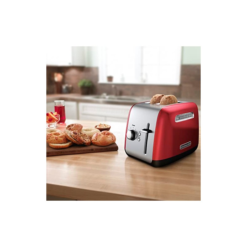 KitchenAid 2 Slice Manual Lift Toaster - KMT2115ER, Empire Red