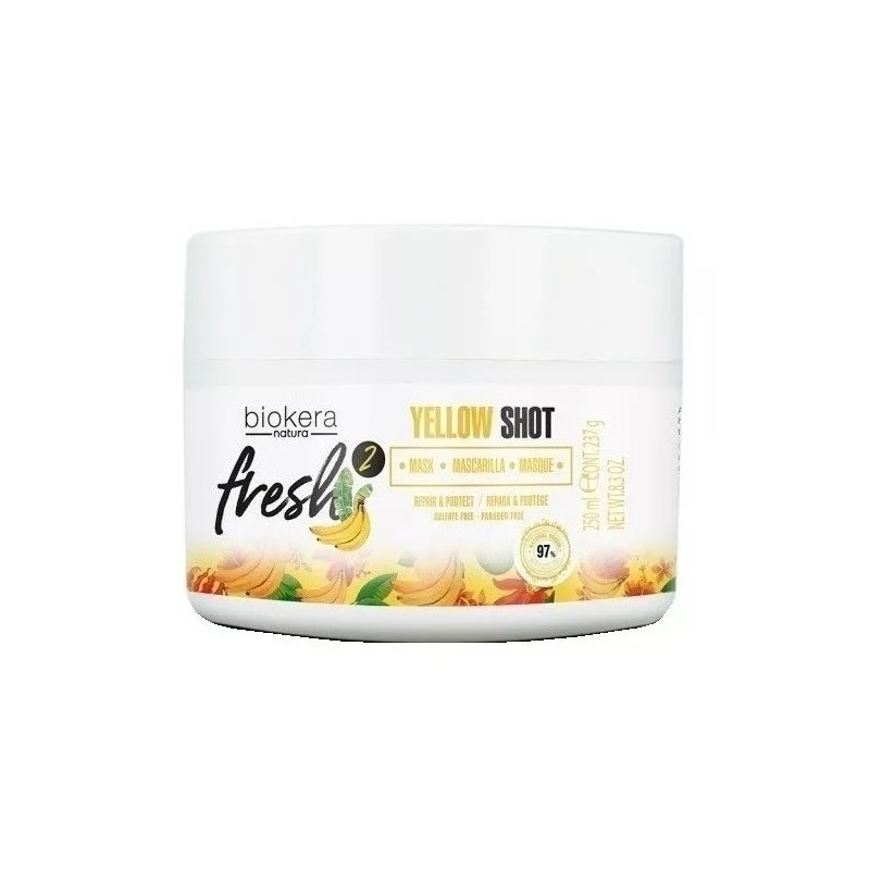 Salerm Yellow Shot Curly Shampoo + Mascarilla + Curly Cream