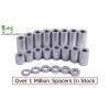Metal Spacers Online Aluminum Spacer 1/2" OD x 1/4" ID