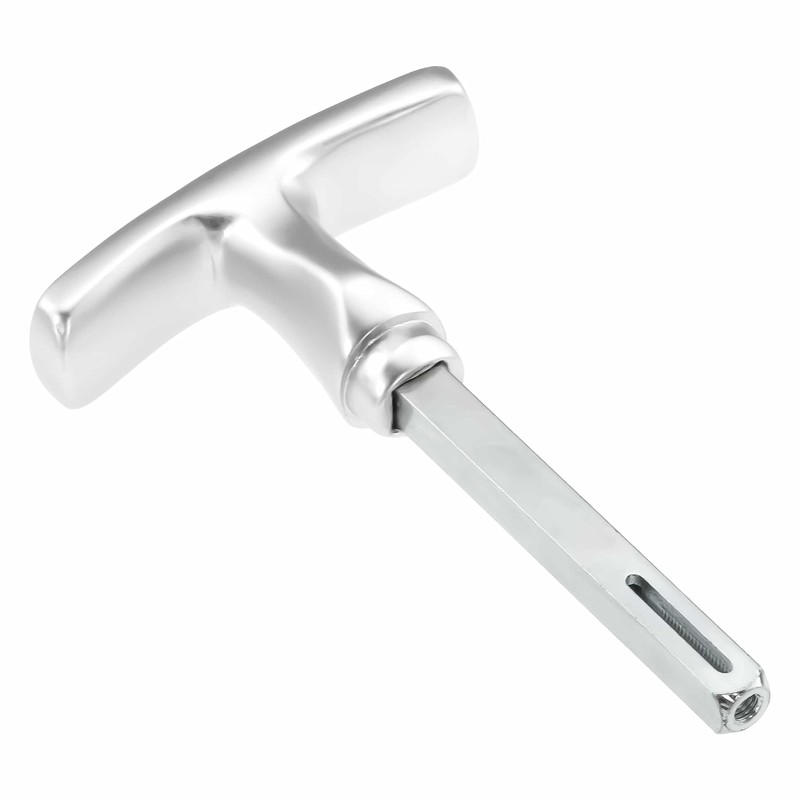 Garage Door Handle with Inner Handle Aluminium F1 Ergonomic 9