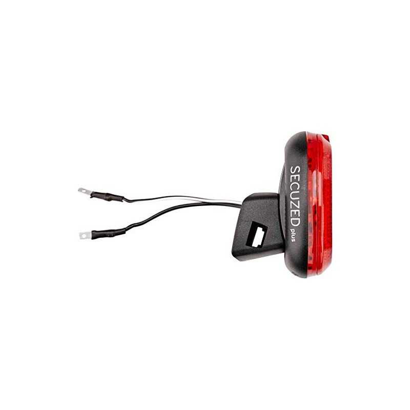 busch+müller 202441 Unisex - Adult Secuzed Plus Taillight, Red, One