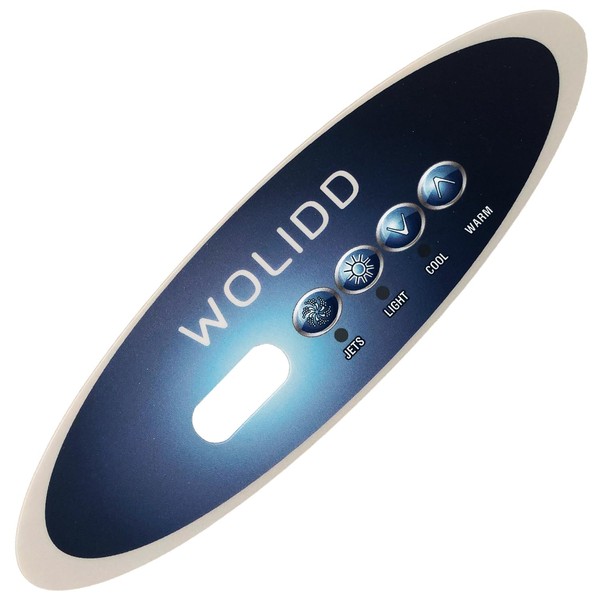 WOLIDAODAO MVP260/VL260 Compatible with Balboa Water Group Control Panel Overlay