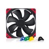 Noctua NF-A14 PWM chromax.black.swap, Premium Quiet Fan, 4-Pin (140mm, Black)
