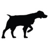 Express Yourself Products Brittany Spaniel Pointing (Black - Facing as