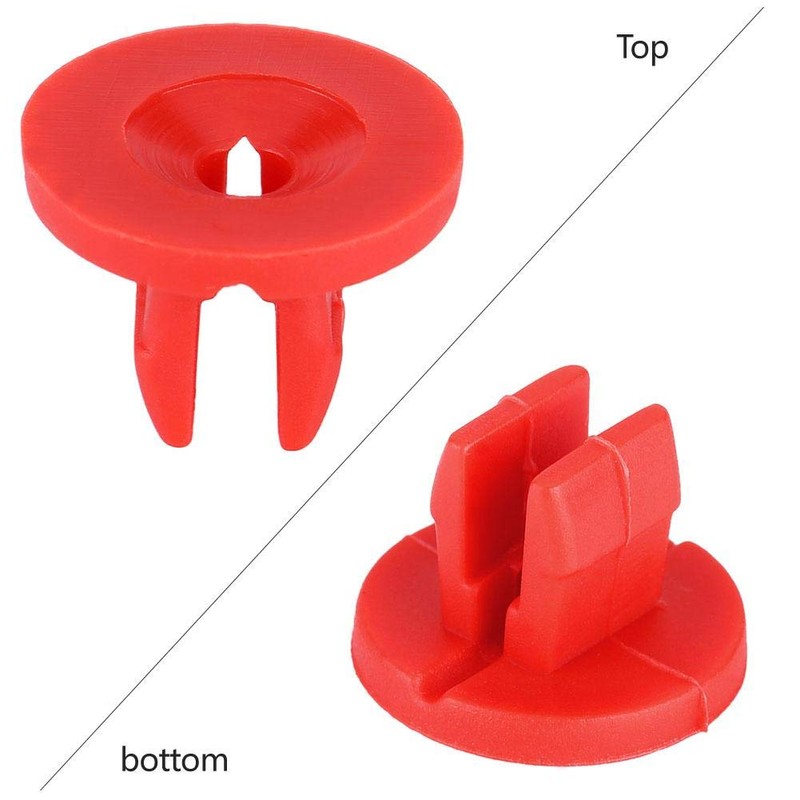 20Pcs Screws & Plastic Grommets, Engine Undertray Cover Clips Screws