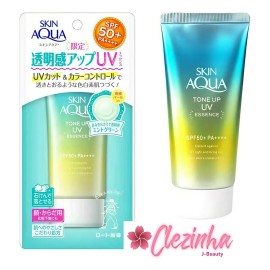Protector Solar Skin Aqua Tone Essence Mint Green 80g