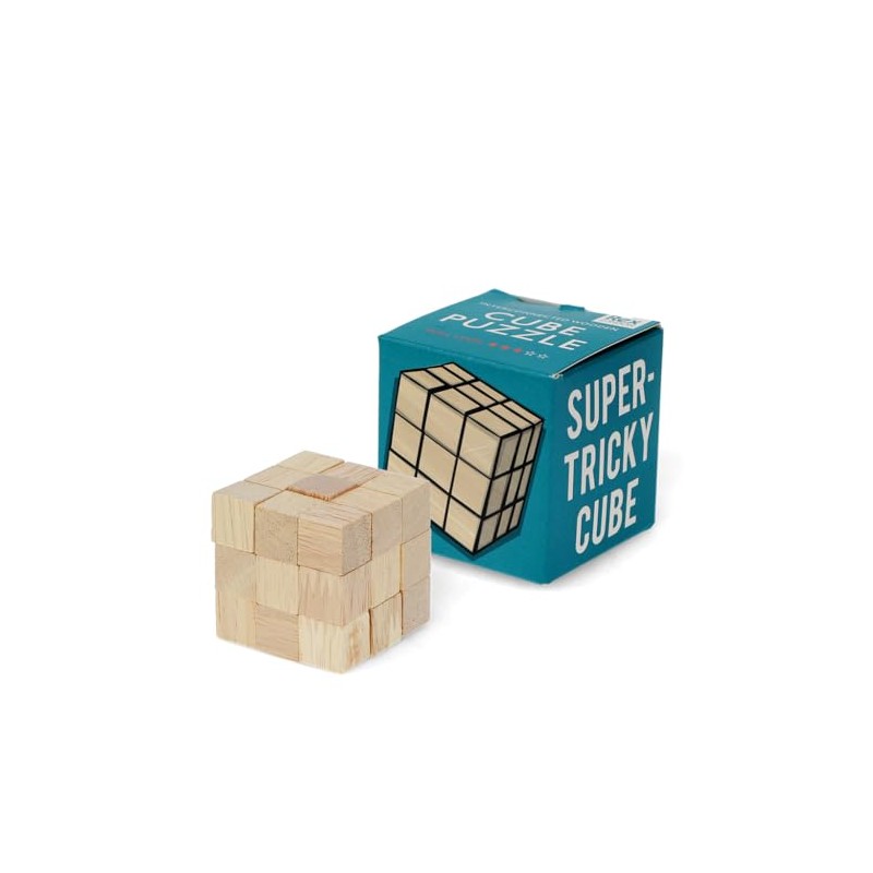 Rex London Wooden Cube Puzzle