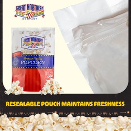 Yellow Popcorn Kernels Bulk Resealable 12lb Bag - Non-GMO Premium Gourmet Popcorn Kernels for Popping in Microwave, Stovetop, or Machine by Great Northern Popcorn
