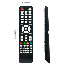 AULCMEET Remote Control,New Replace Remote fit for Reflexion Smart LED TV LDDW24iSB+ LDDW27iSB+ LDDW32iSB+ LDDW19iSB+ LDDW27iSB+