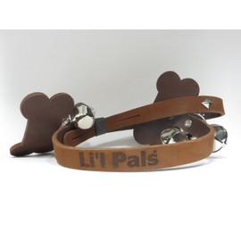 Li'l Pals Leather Potty Training Bells, 32-Inch/Brown