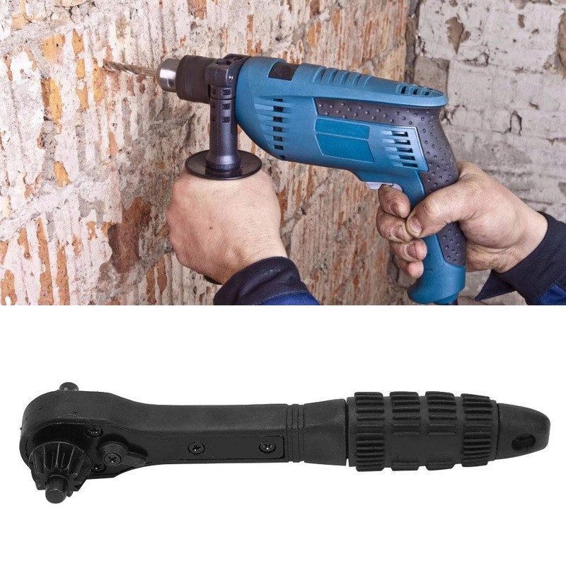 Ejoyous Universal Ratchet Chuck Key, 2 in 1 Drill Chuck