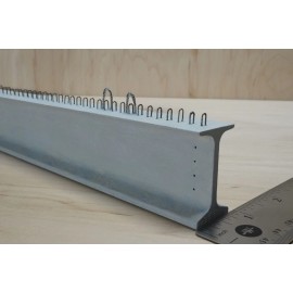 Unbranded PRECAST PRETENSIONED WIDE-FLANGE BEAM / BRIDGE GIRDER LOAD, DIORAMA SCALE 1/50 - 131 PPBG1 S150
