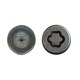 M&S Security Master Anti Theft Car Locking Wheel Nut Bolt Key Compatible with Land Rover Range Rover N