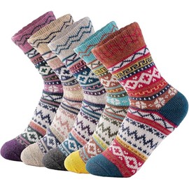 Women Socks Winter - Gifts for Women - Warm Thick Soft Wool Socks Christmas Gifts Socks Cozy Crew Socks