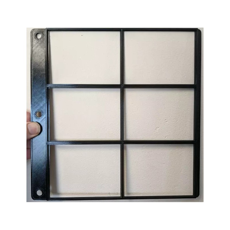 Pro Slab 3-Ring Binder Page for Top Loader Landscape 6