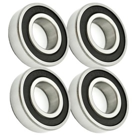 HD Switch 4 Pack Bearing Replaces Kubota 08141-06206 RTV900 RTV1100 RTV1140 TG1860 KH101 KH110 KH90 KH91 KH60H KH61 KX71 KX101 M126 M135 M7580 TG186 with C3 Clearances and High Temp Grease Upgrades