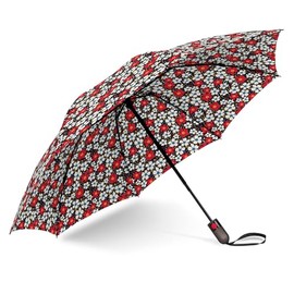 ShedRain UnbelievaBrella™ Reverse Printed Compact 47"" Arc Umbrella