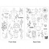 3PCS Tattoo Practice Sheets – Over 100 Fine Line Templates