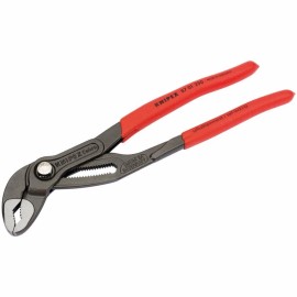 Knipex | 87 01 250mm | Cobra® Water Pump Pliers | Non-Slip Handle | Grey
