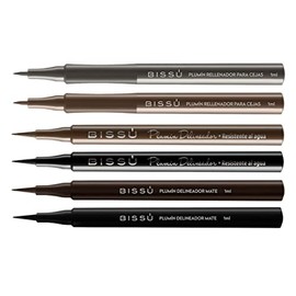 Kit Bissu Delineador Plumin Ojos Y Cejas (kit 6 Piezas)                                                                                               
