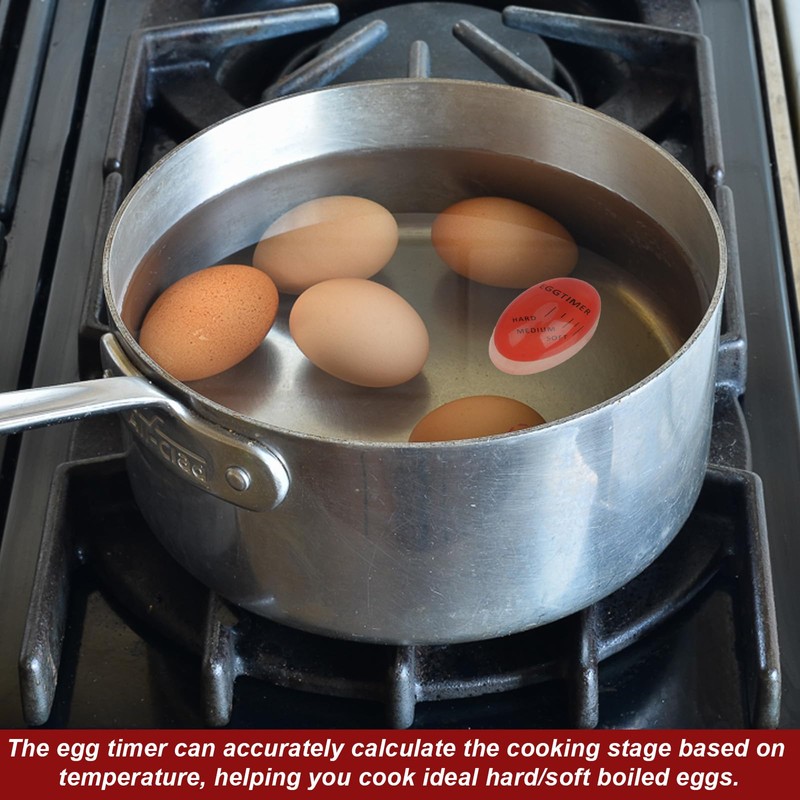 3pcs Egg Timer - Color Changing Indicator - Soft,egg timers