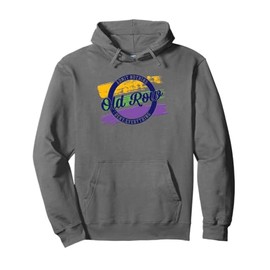 Old Row Mardi Gras Circle Logo Pullover Hoodie