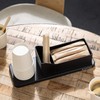 Navaris Small Coffee Station Organiser - Tea and Coffee Condiment