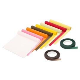 PATIKIL 8.2ft Crepe Paper Roll, 8 Roll 10" Width Soft Paper Streamer Sheet for Craft Flower Making Wrapping Party Birthday Wedding Decoration Ornament, Multicolored 15