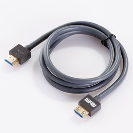 SlimHDMI 1m Pro Series Locking Cable (Gold Plated, 1080p, 4K, UHD, 3D, High Speed, ARC)