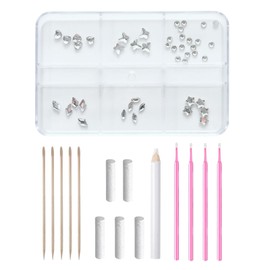 Naapesi Tooth Jewellery Gemstone Set, Tooth Gemstone Decoration, Tooth Jewellery Tooth Crystal Kit, Tooth Stones Set, Tartar Jewellery, Tooth Gemstone, Tooth Gemstone Set, DIY Tooth Gem Kit for Teeth