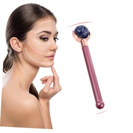 TOVINANNA Jade Roller Multifunctional Facial Massage Tool for Skin Care Compact Design for Face Neck Eyes and Forehead Reduces Puffiness and Relieves Stress Smooth Rolling Action for Home