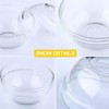 Maredash Mini Bowls 4 Inch Glass Bowls for Kitchen Prep,